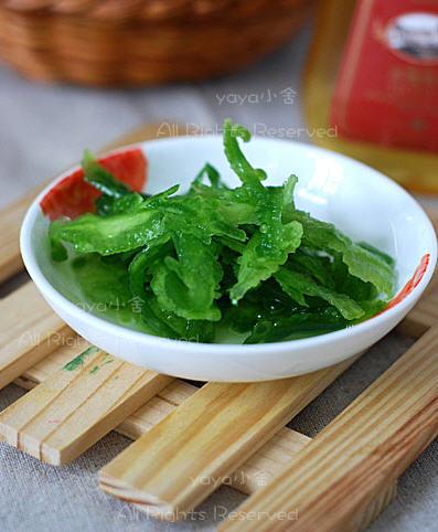 蜂蜜凉拌苦瓜的做法（蜂蜜苦瓜）